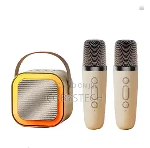 Wireless Bluetooth Karaoke Speaker With Dual Microphones