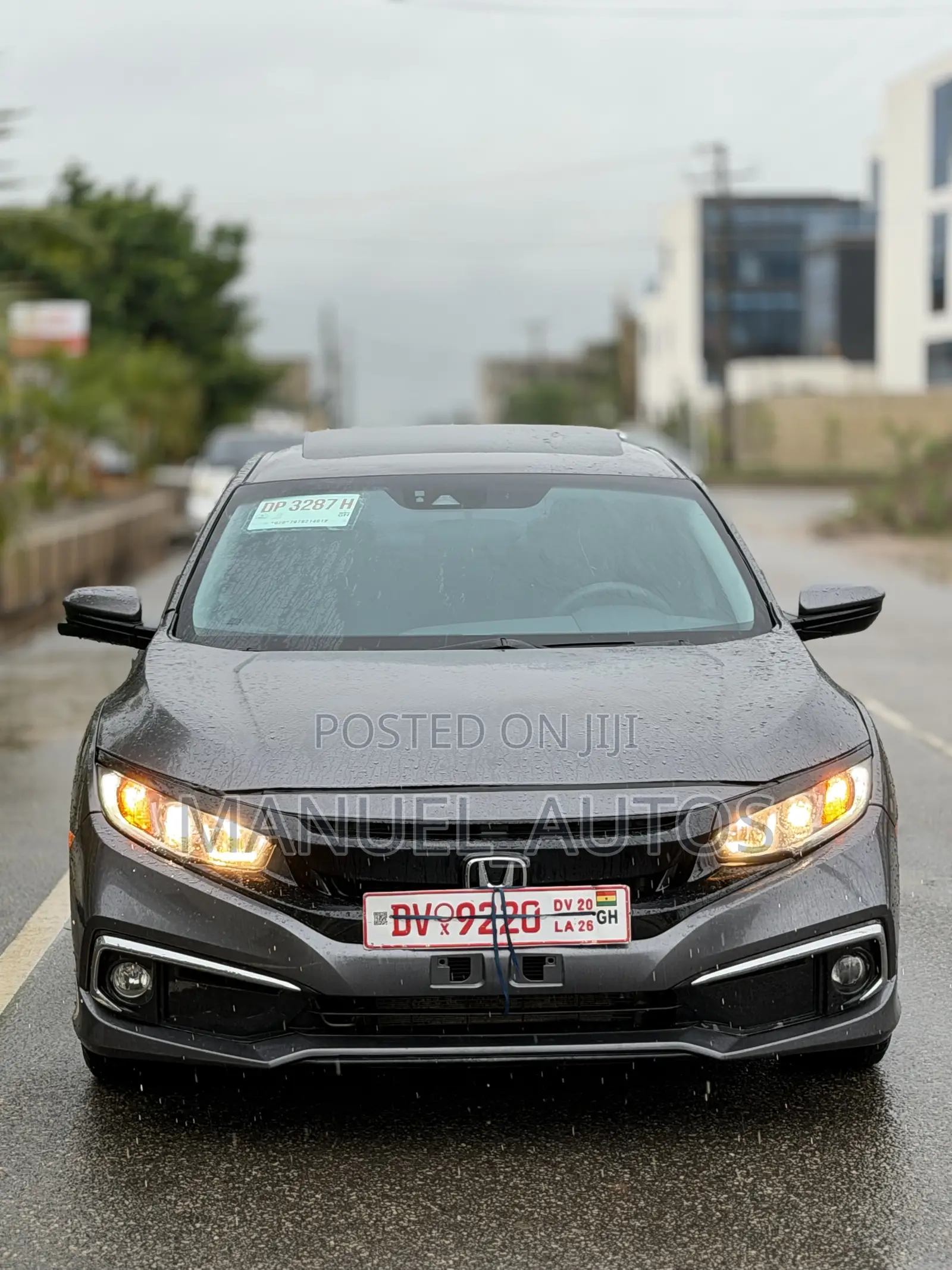 Honda Civic EX 4dr Sedan (2.0L 4cyl) 2017 Gray