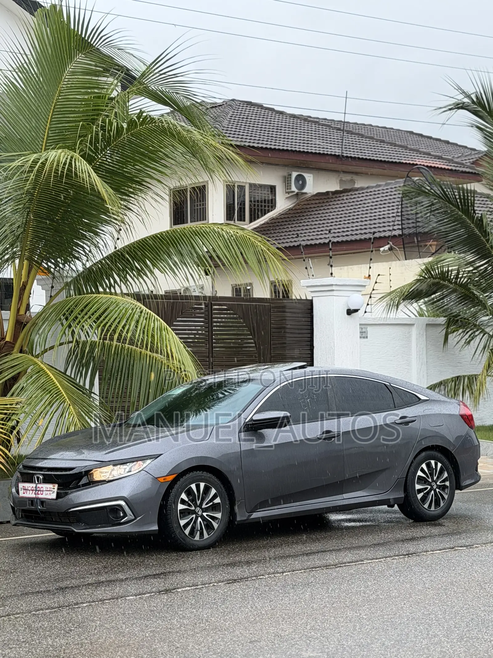 Honda Civic EX 4dr Sedan (2.0L 4cyl) 2017 Gray