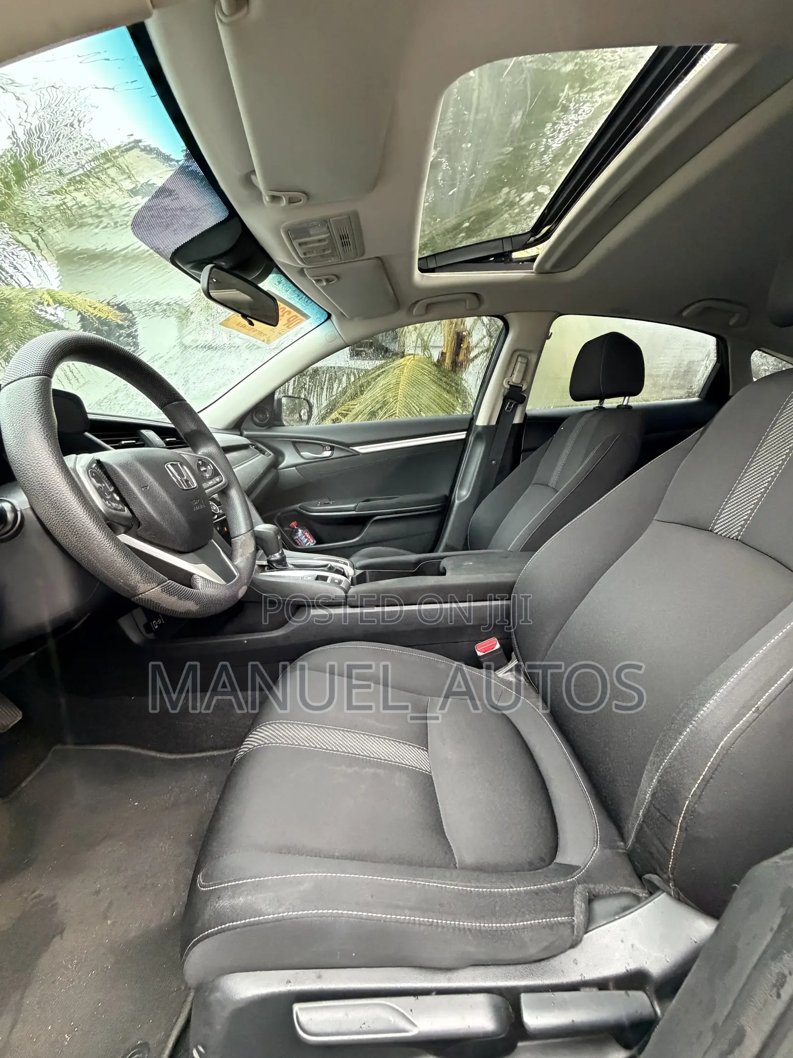 Honda Civic EX 4dr Sedan (2.0L 4cyl) 2017 Gray