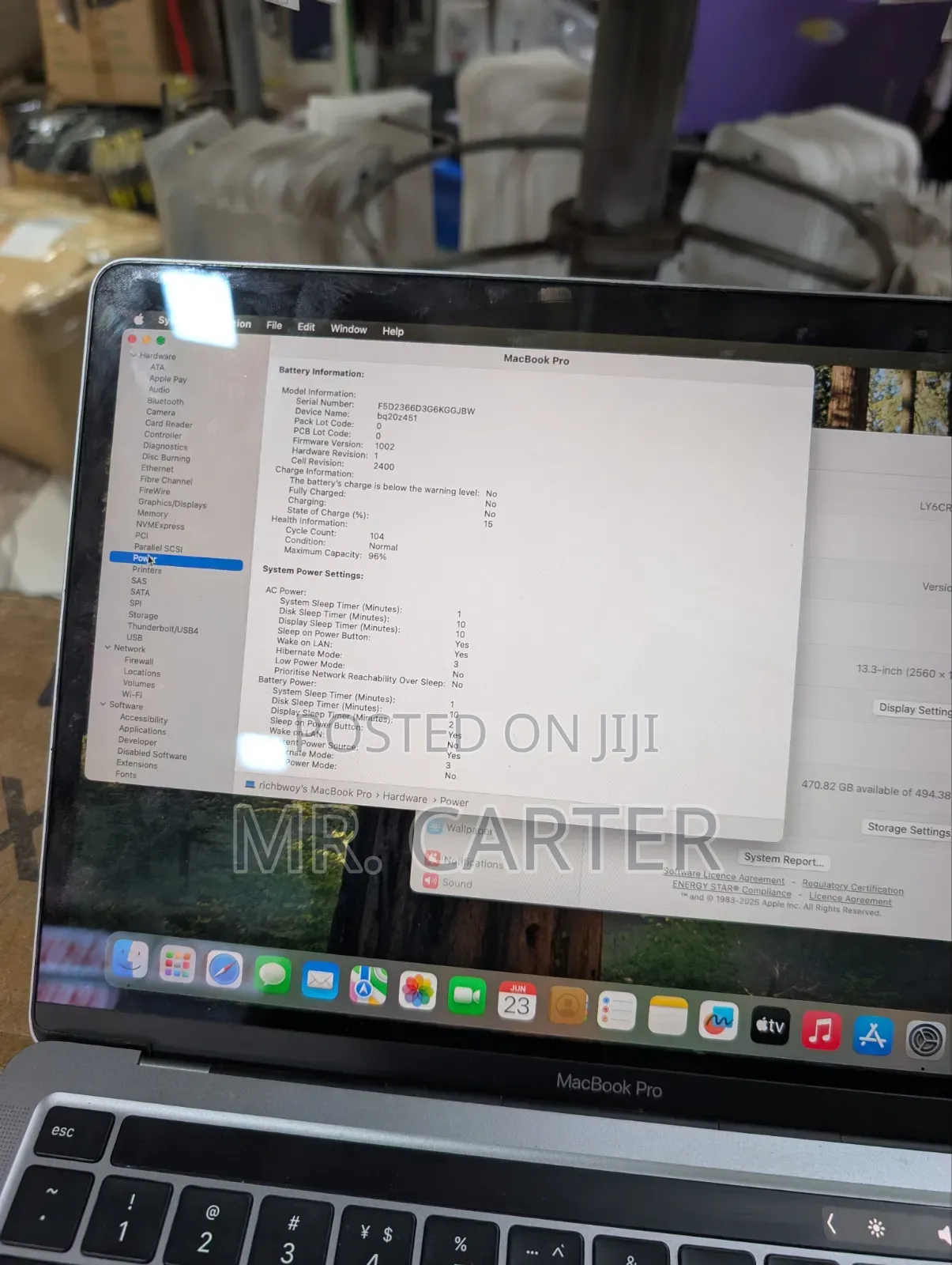 Laptop Apple MacBook Pro 2022 M2 8GB Apple M2 SSD 512GB