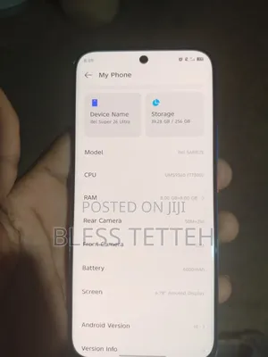 Itel Super 26 Ultra 256 GB Blue