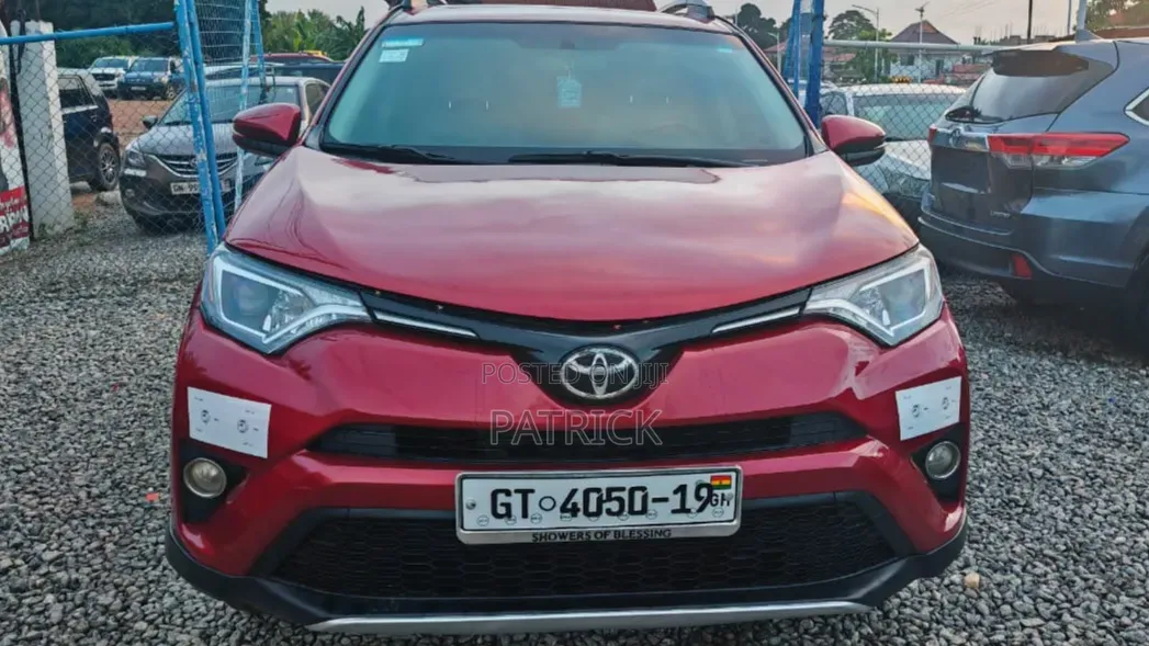 Toyota RAV4 XLE AWD (2.5L 4cyl 6A) 2016 Red