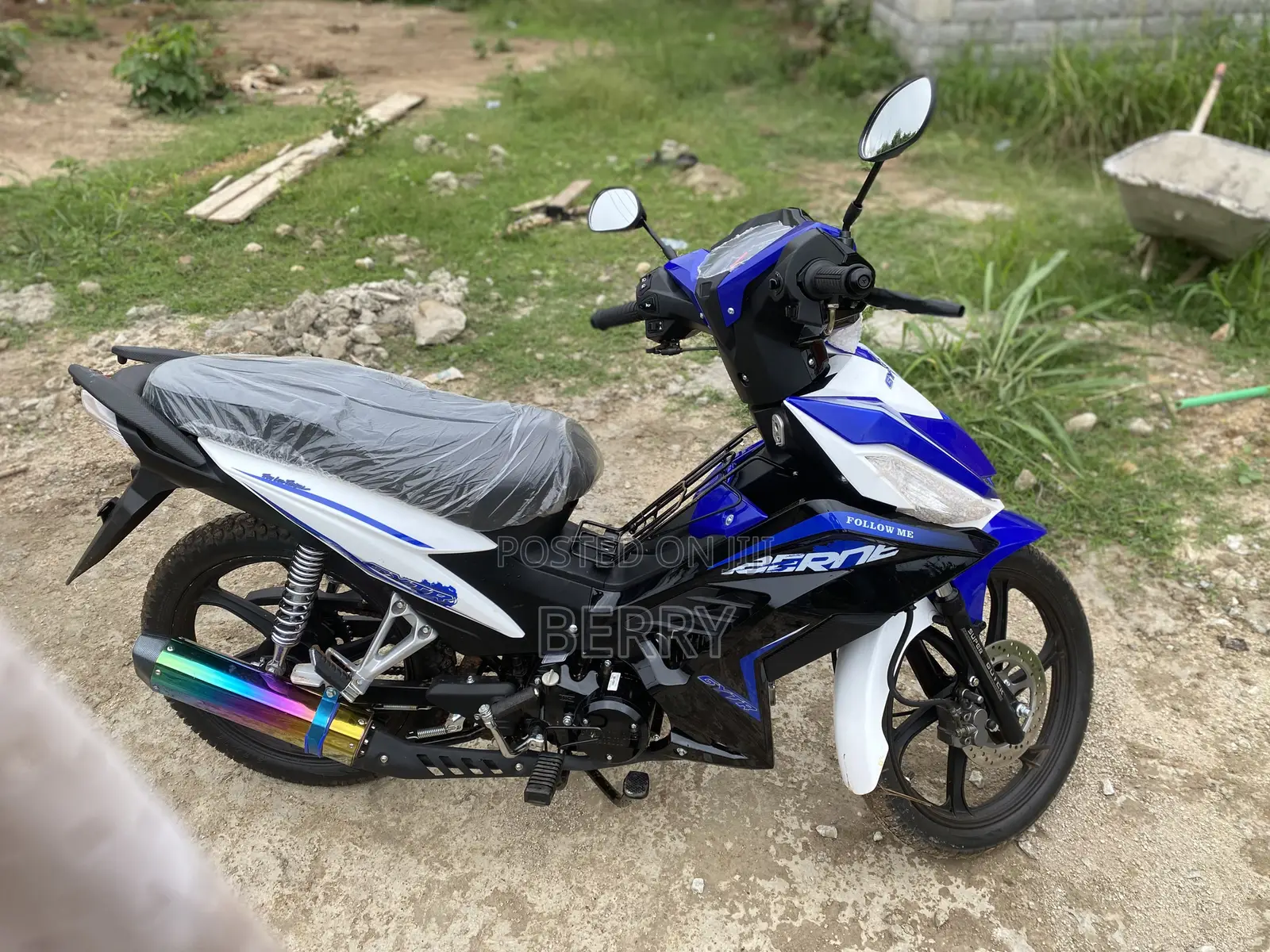 New Motorcycle 2025 Blue