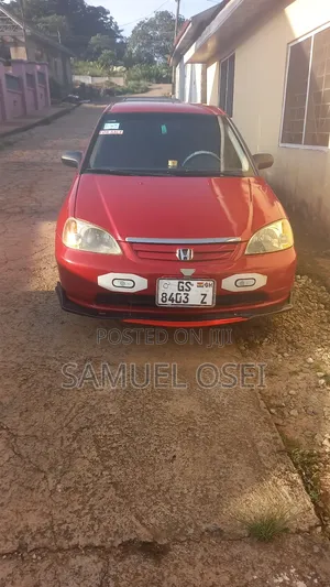 Honda Civic Coupe 2003 Red