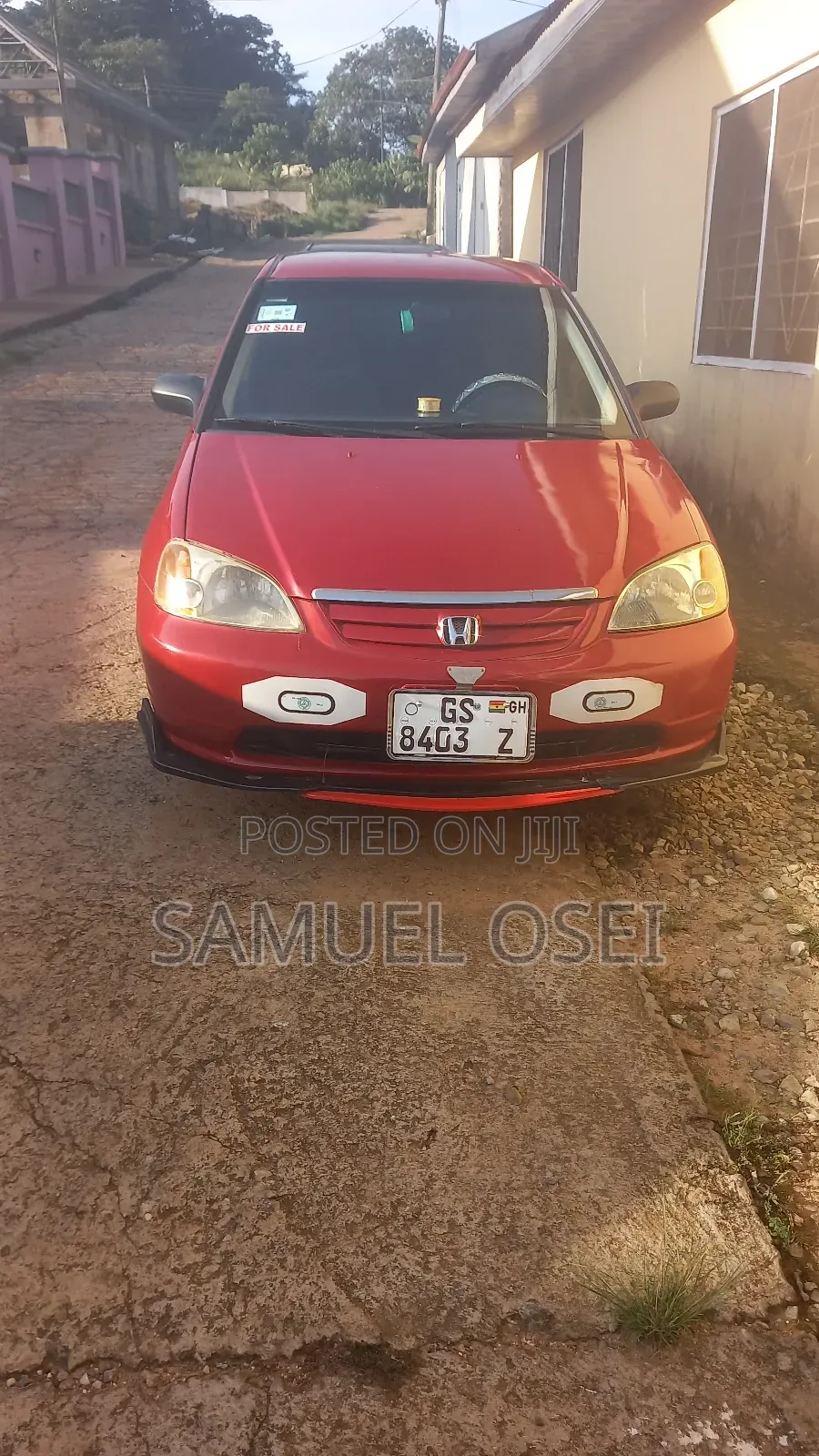 Honda Civic Coupe 2003 Red