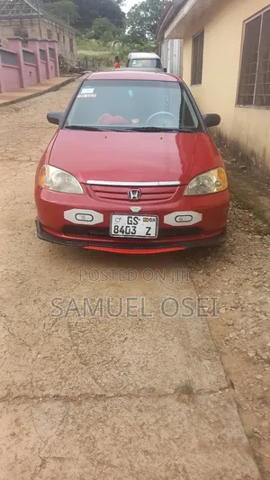 Honda Civic Coupe 2003 Red