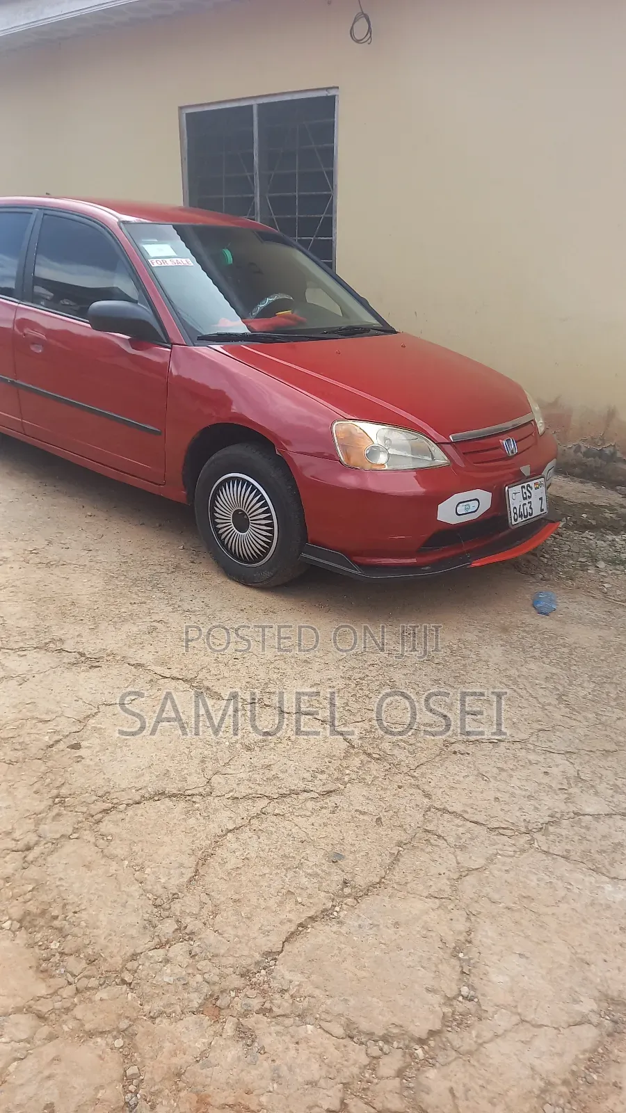 Honda Civic Coupe 2003 Red