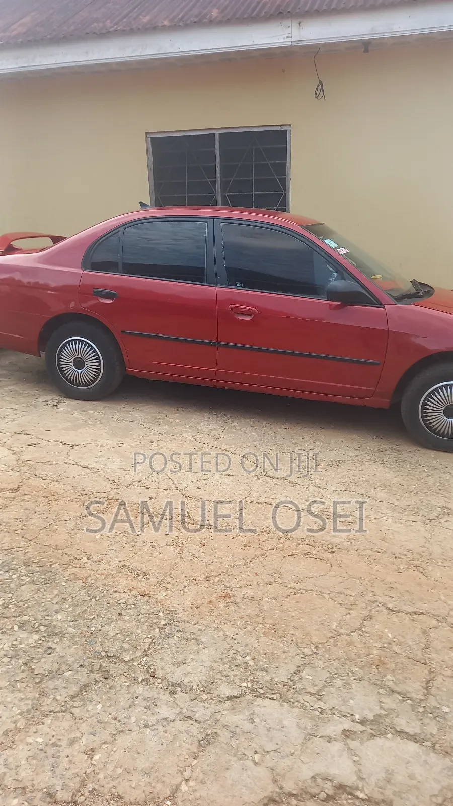 Honda Civic Coupe 2003 Red