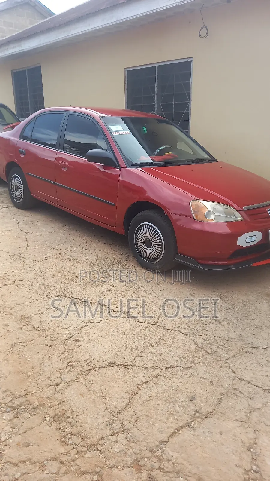 Honda Civic Coupe 2003 Red
