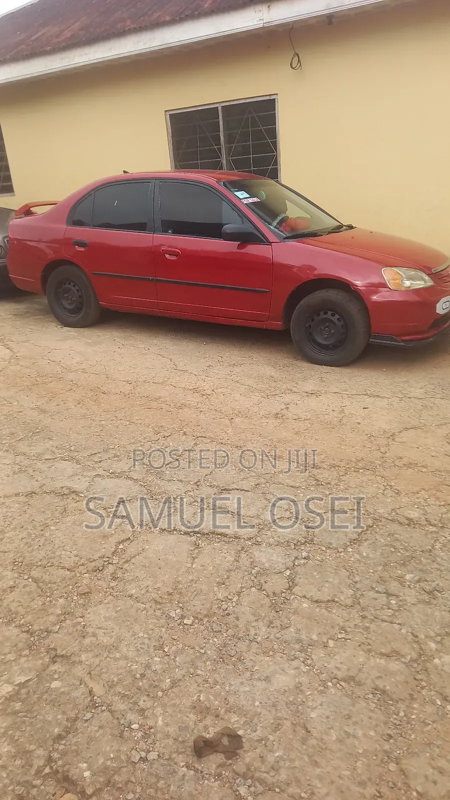 Honda Civic Coupe 2003 Red