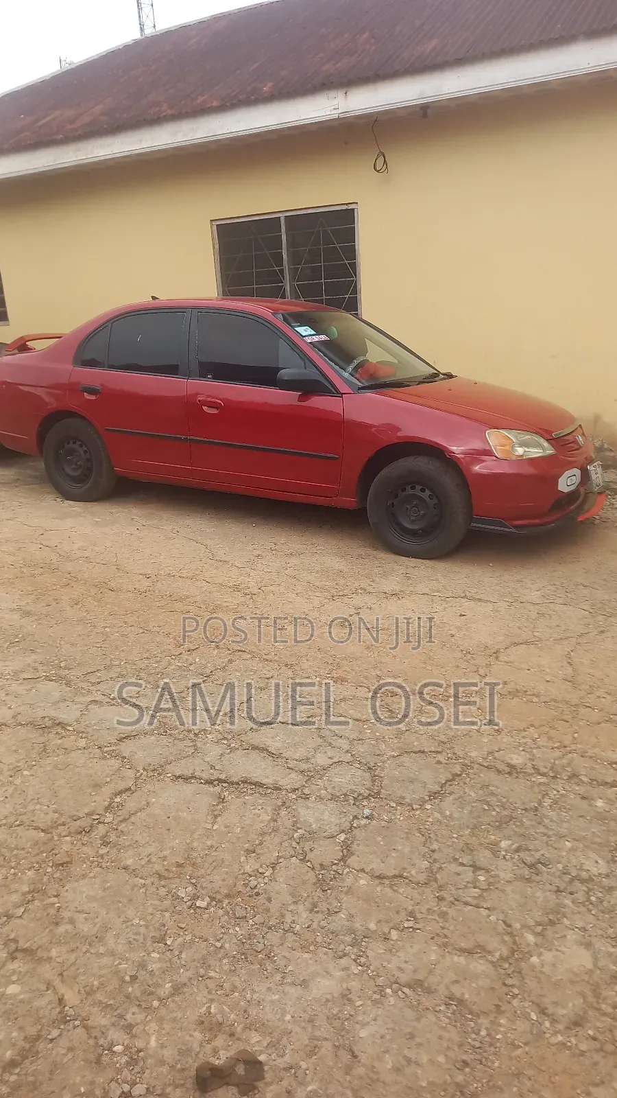 Honda Civic Coupe 2003 Red