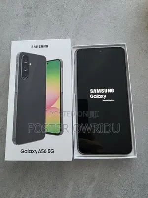 New Samsung Galaxy A56 256 GB Black