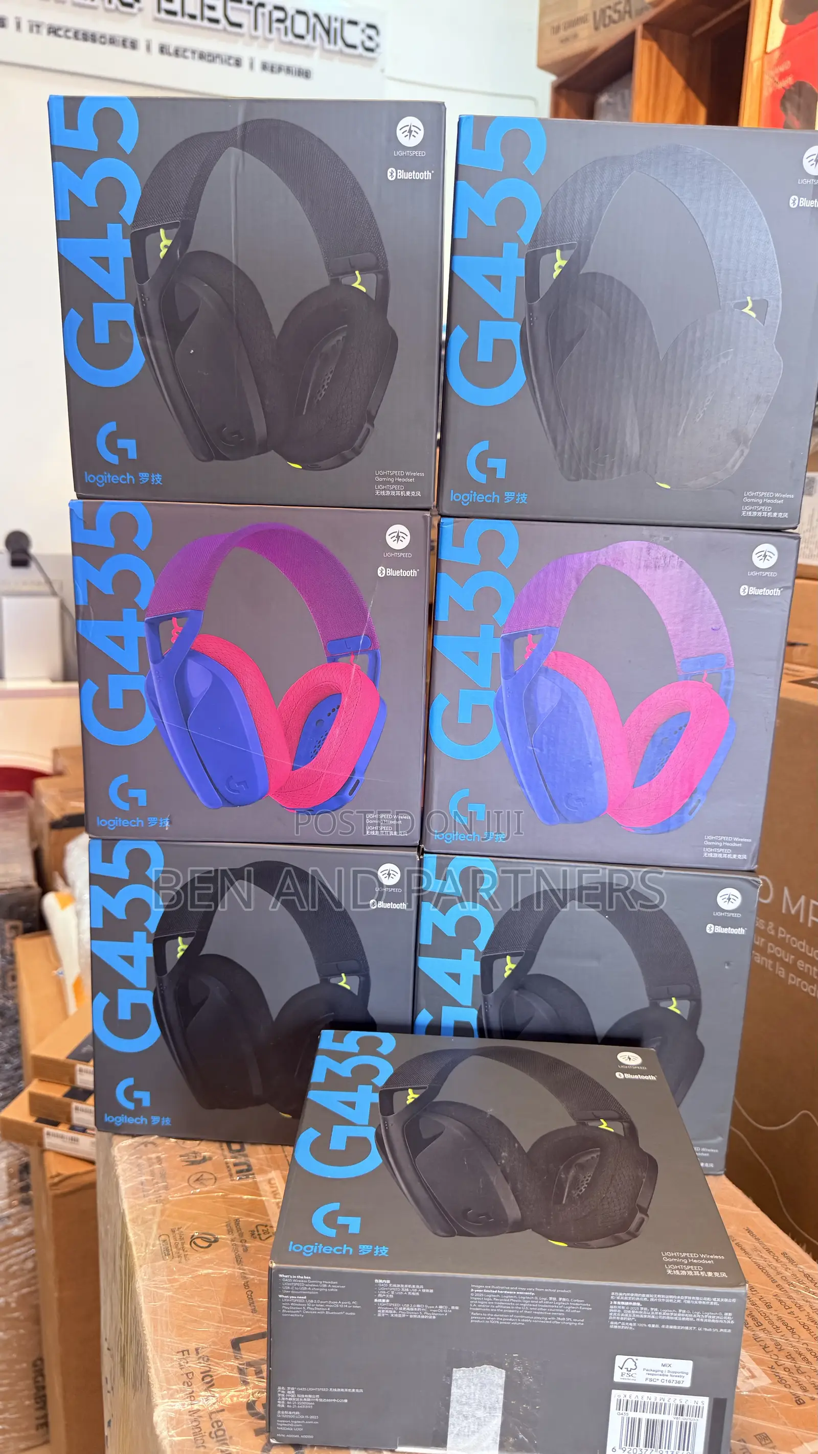 Logitech G435 Lightspeed and Bluetooth Wireless Gaming Headset