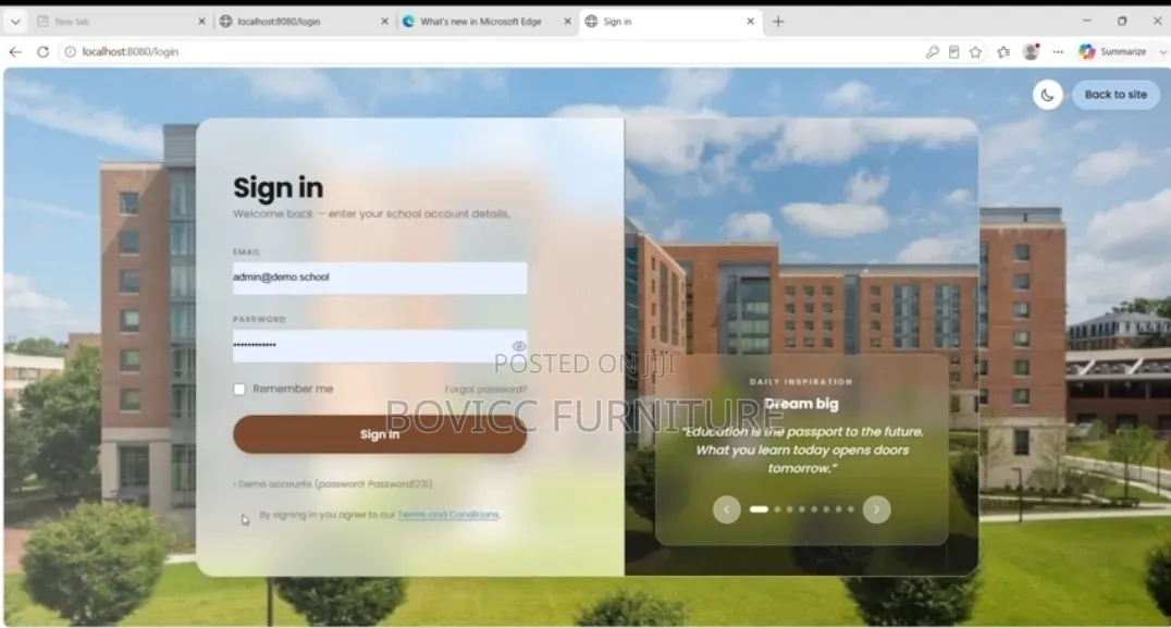 School Management System Software
