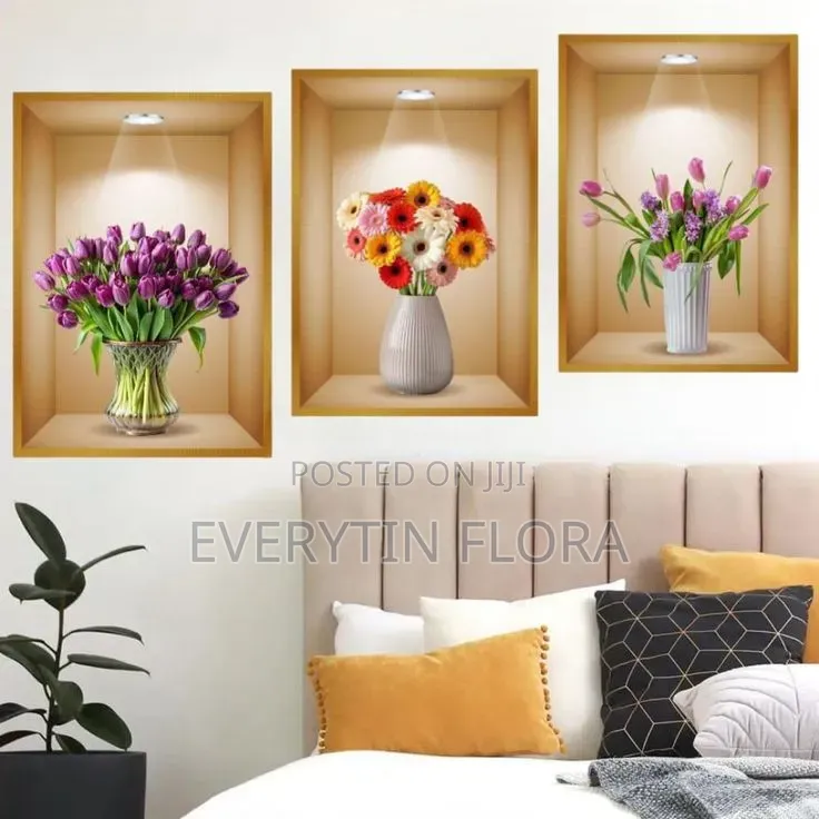 3d Plant Wall Sticker Decal