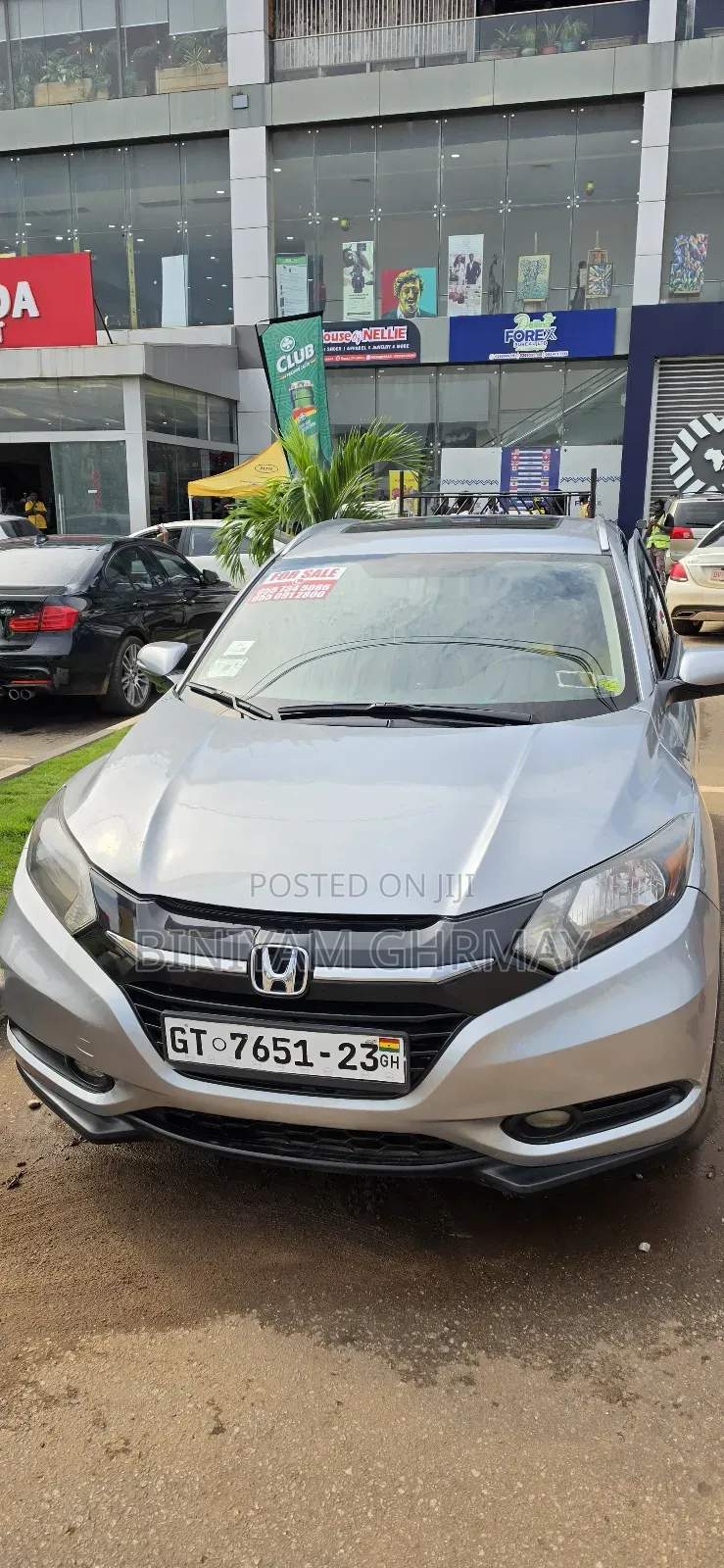 Honda HR-V EX-L w/Navigation AWD 2018 Gray