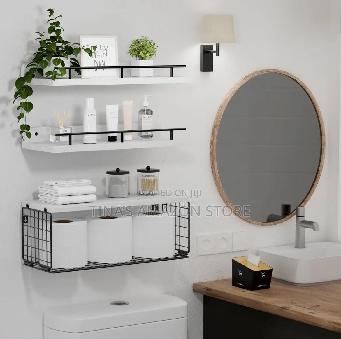 Beautiful 3-Tier Shelves