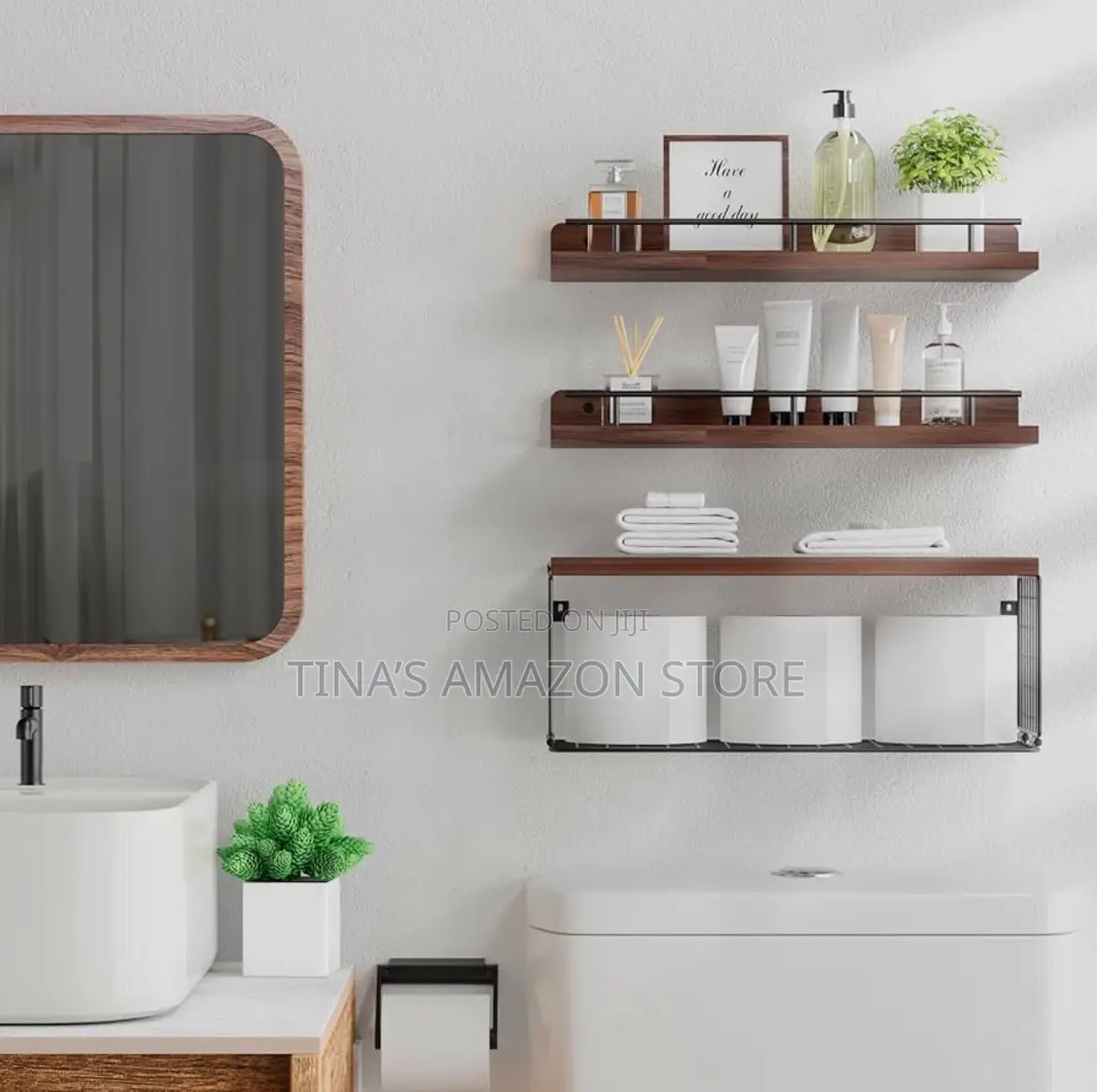Beautiful 3-Tier Shelves