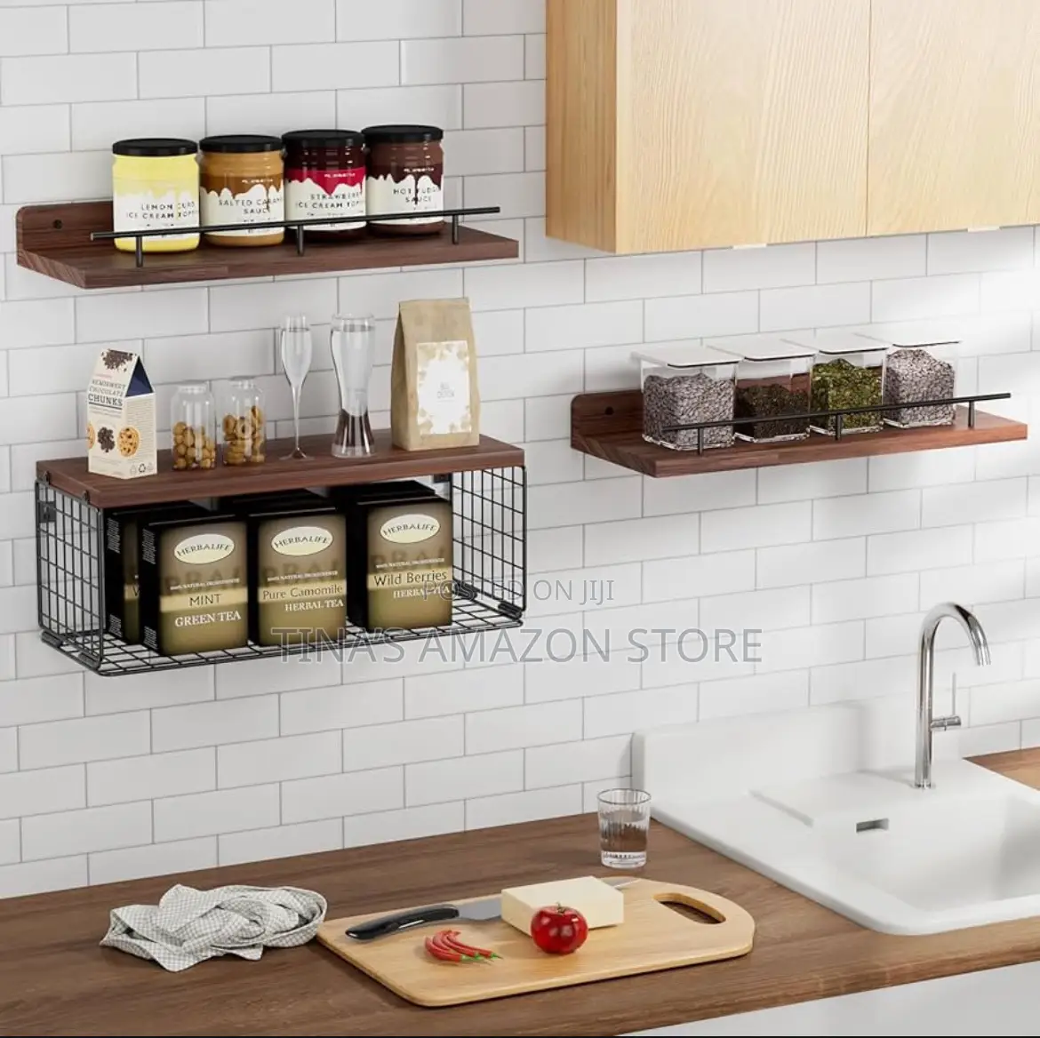 Beautiful 3-Tier Shelves