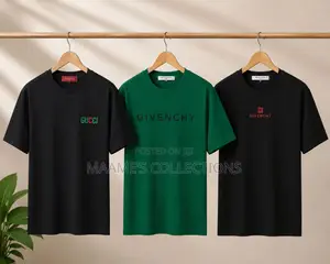 Men's Designer Short-Sleeve Round-Neck T-Shirts