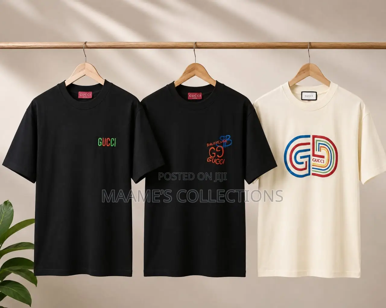 Men's Designer Short-Sleeve Round-Neck T-Shirts