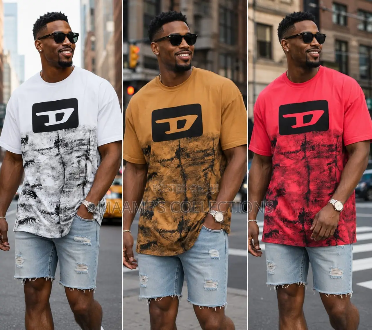 Unisex Casual Streetwear Style Graphic T-Shirt