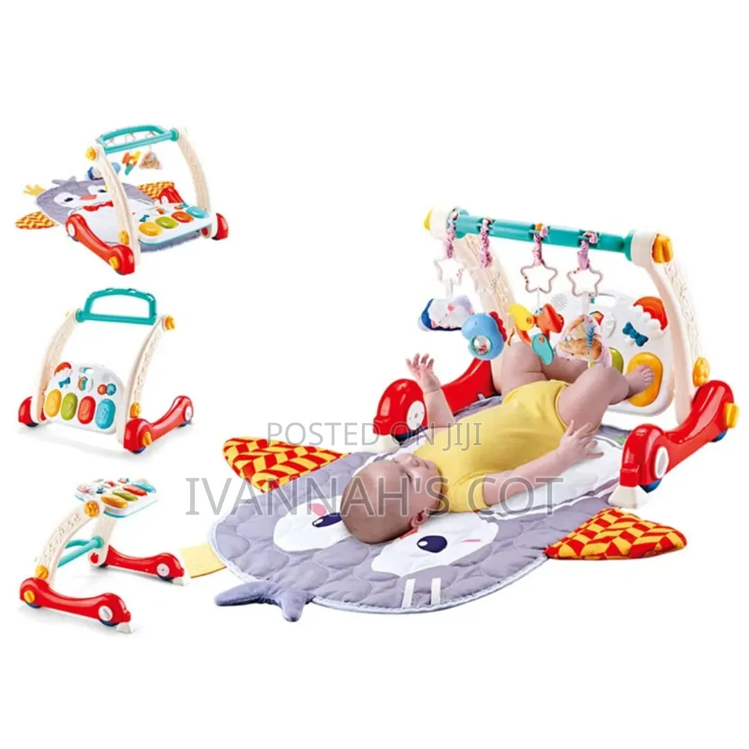 Baby 2 In 1 Play Mat And Walker