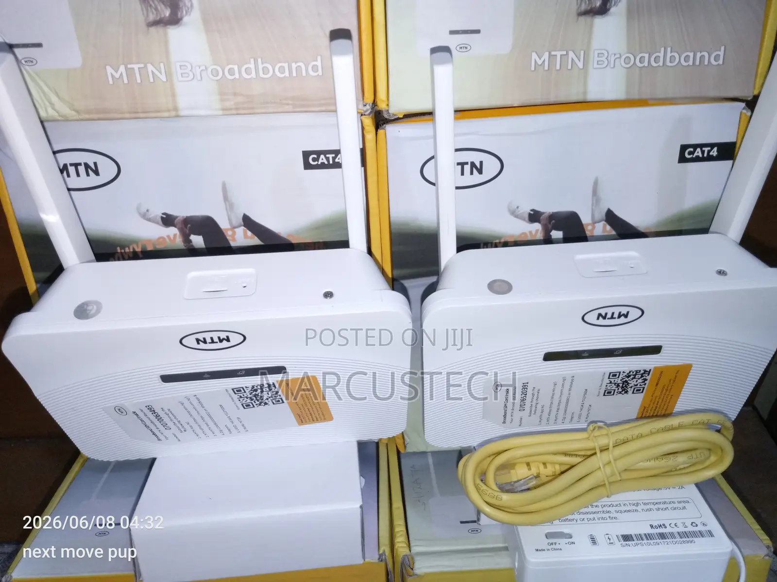 Brand New Unlocked MTN ZLT T10 Universal 4g Router (With Power Bank)