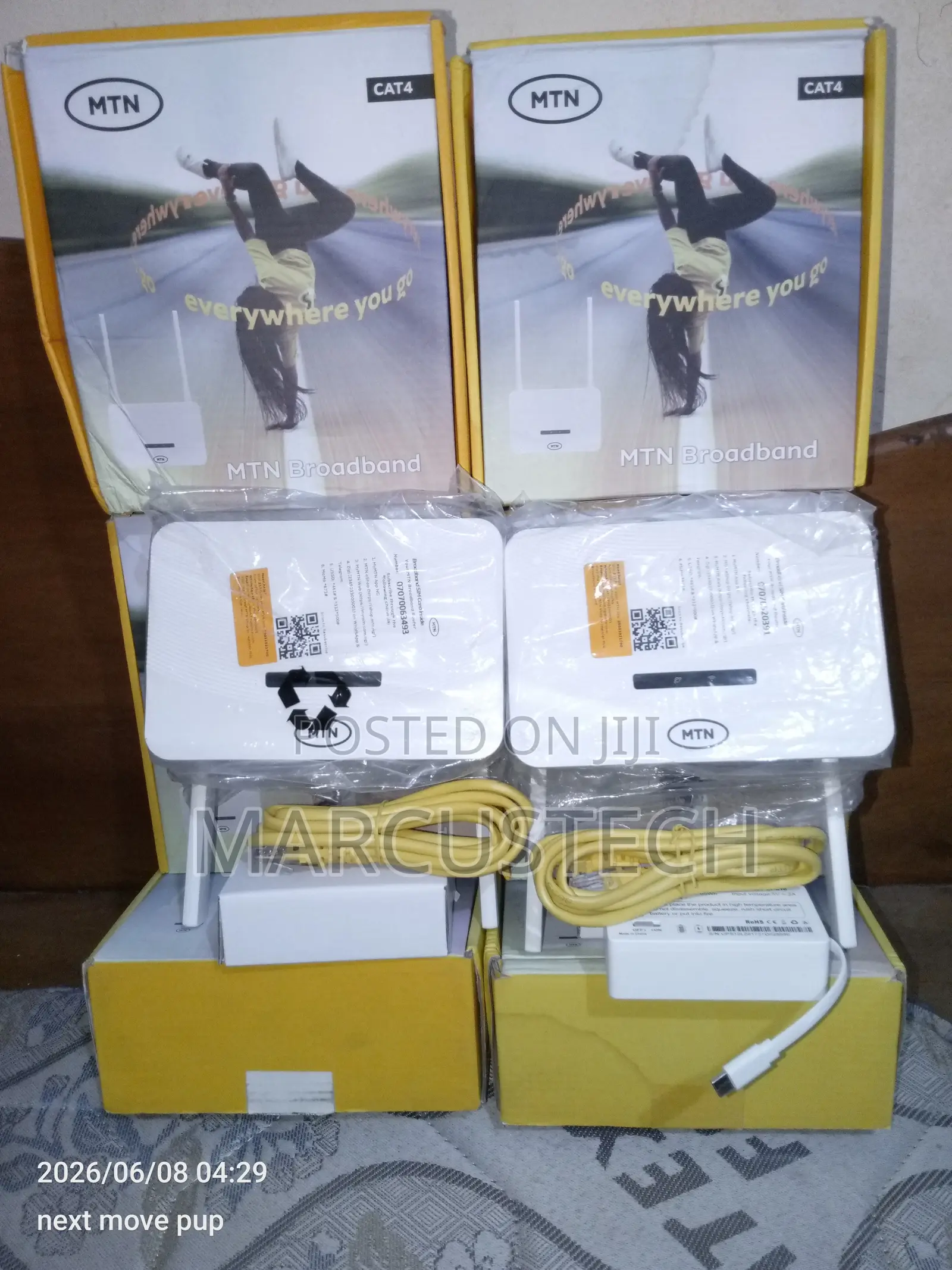 Brand New Unlocked MTN ZLT T10 Universal 4g Router (With Power Bank)