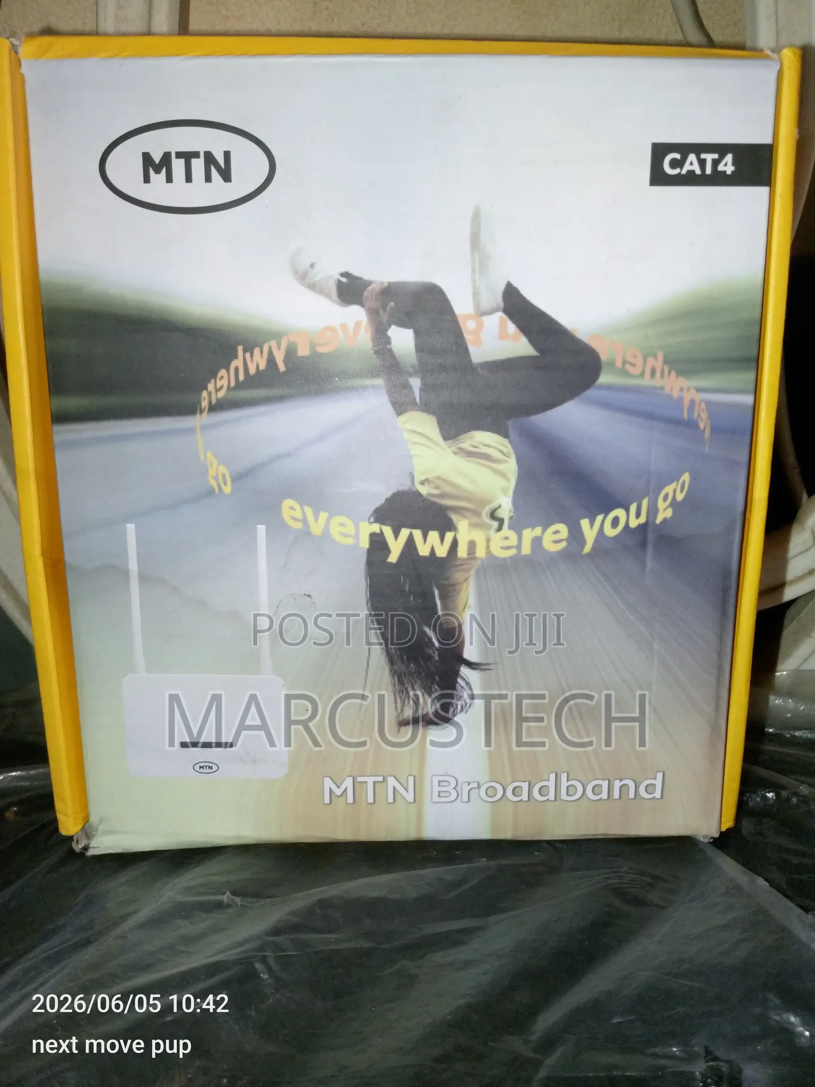 Brand New Unlocked MTN ZLT T10 Universal 4g Router (With Power Bank)