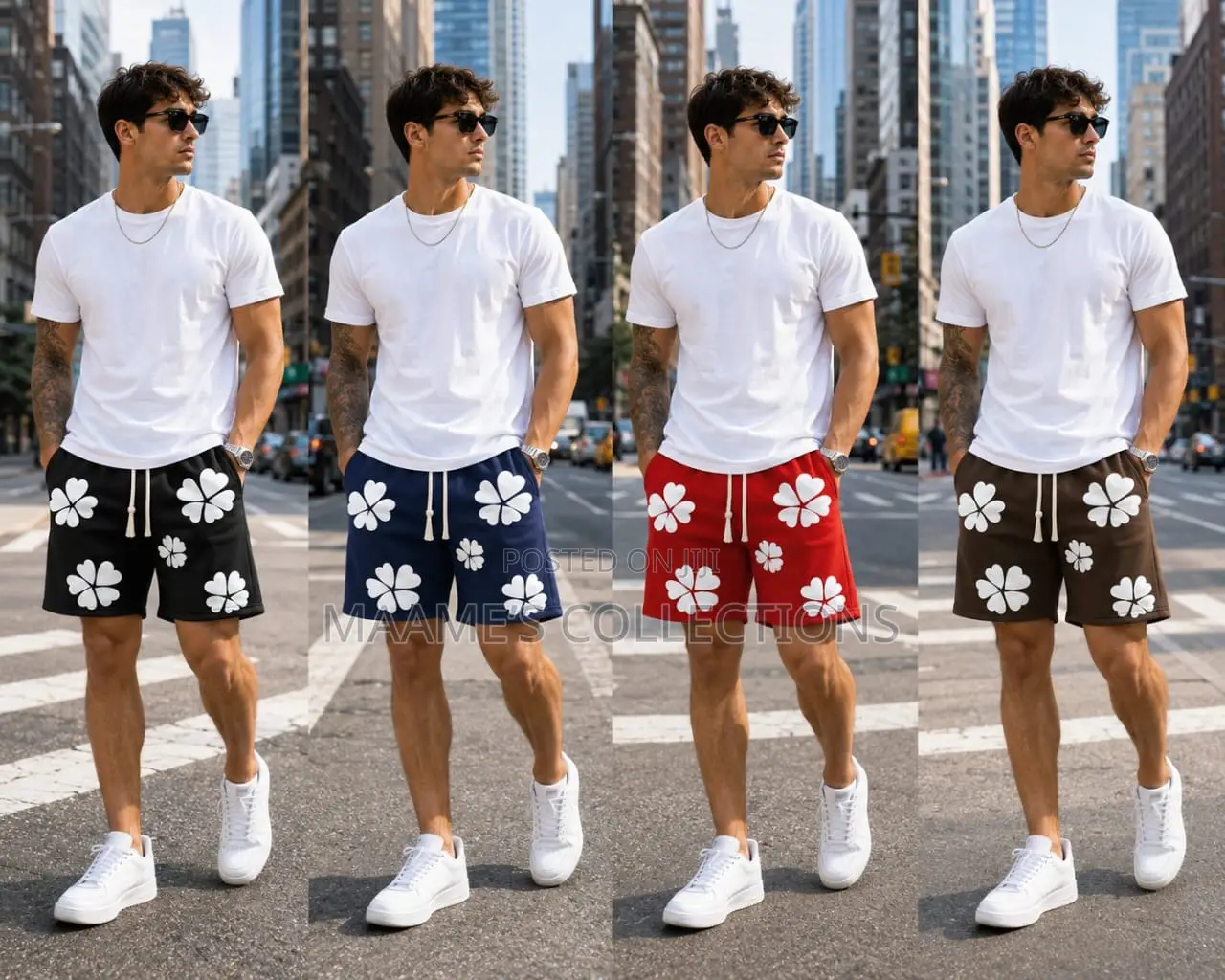Men's Graphic Sweat Shorts