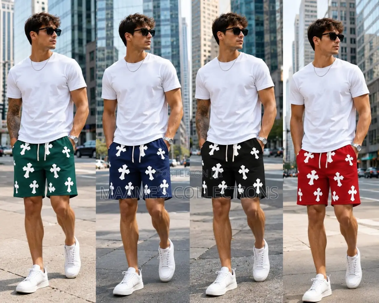 Men's Graphic Sweat Shorts