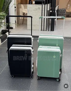 Premium Quality 2set Bubule Wide Handle Suitcase.