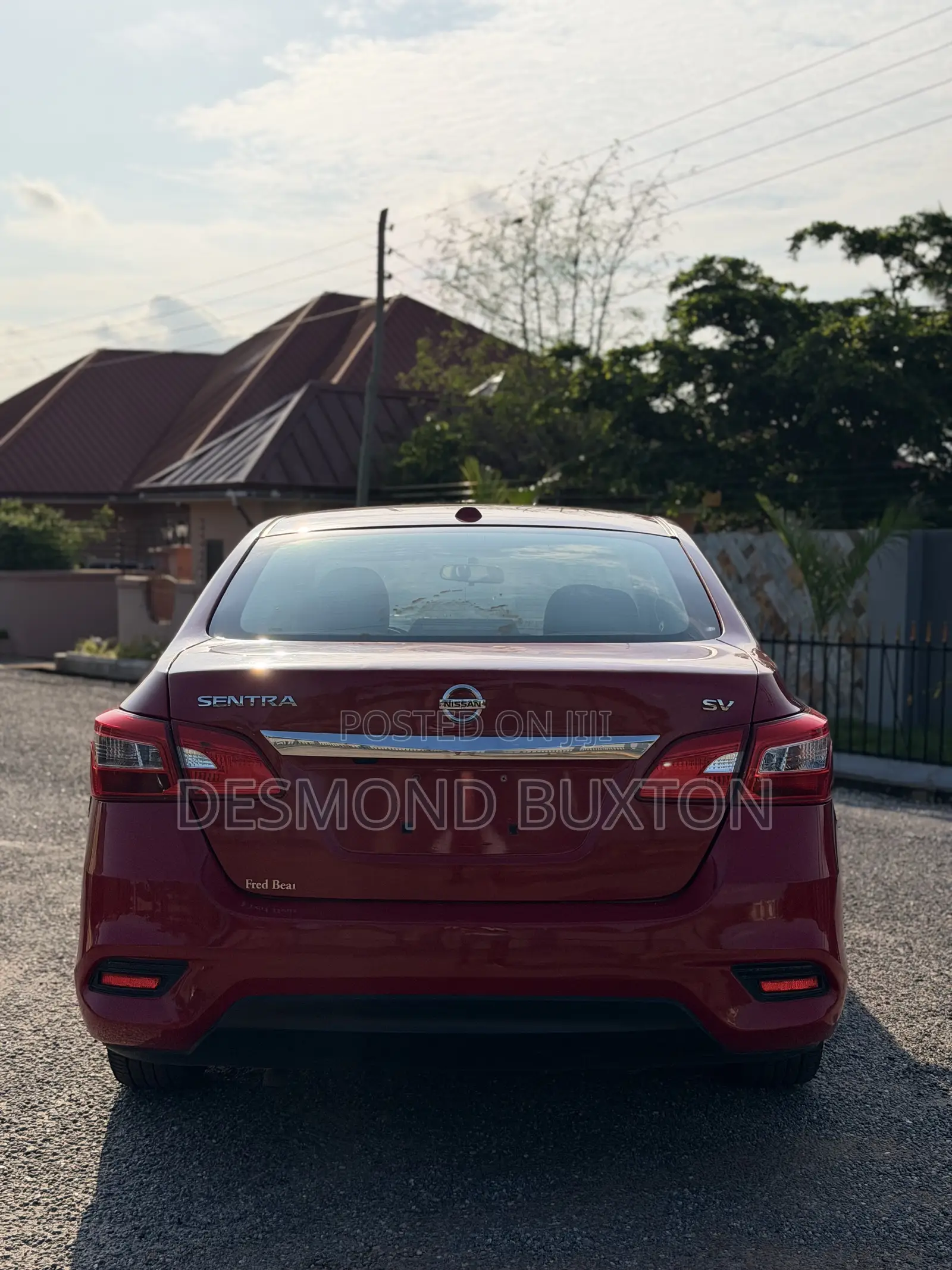 Nissan Sentra SV 2019 Red