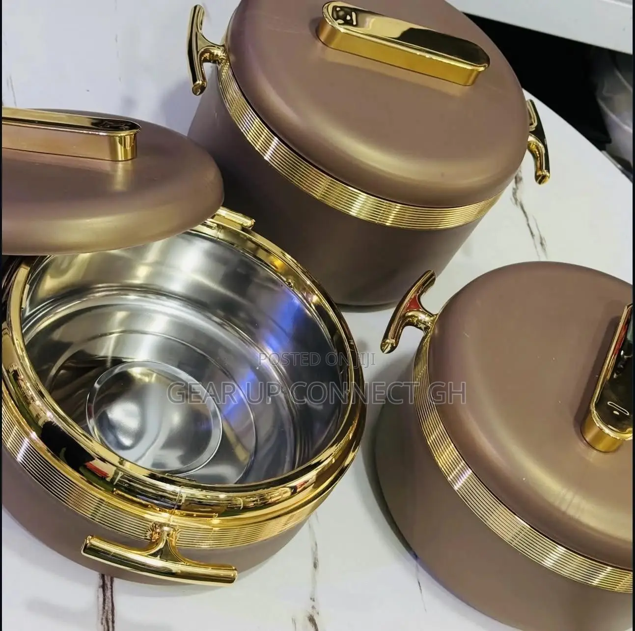 3 Piece Thermal Insulated Food Warmer