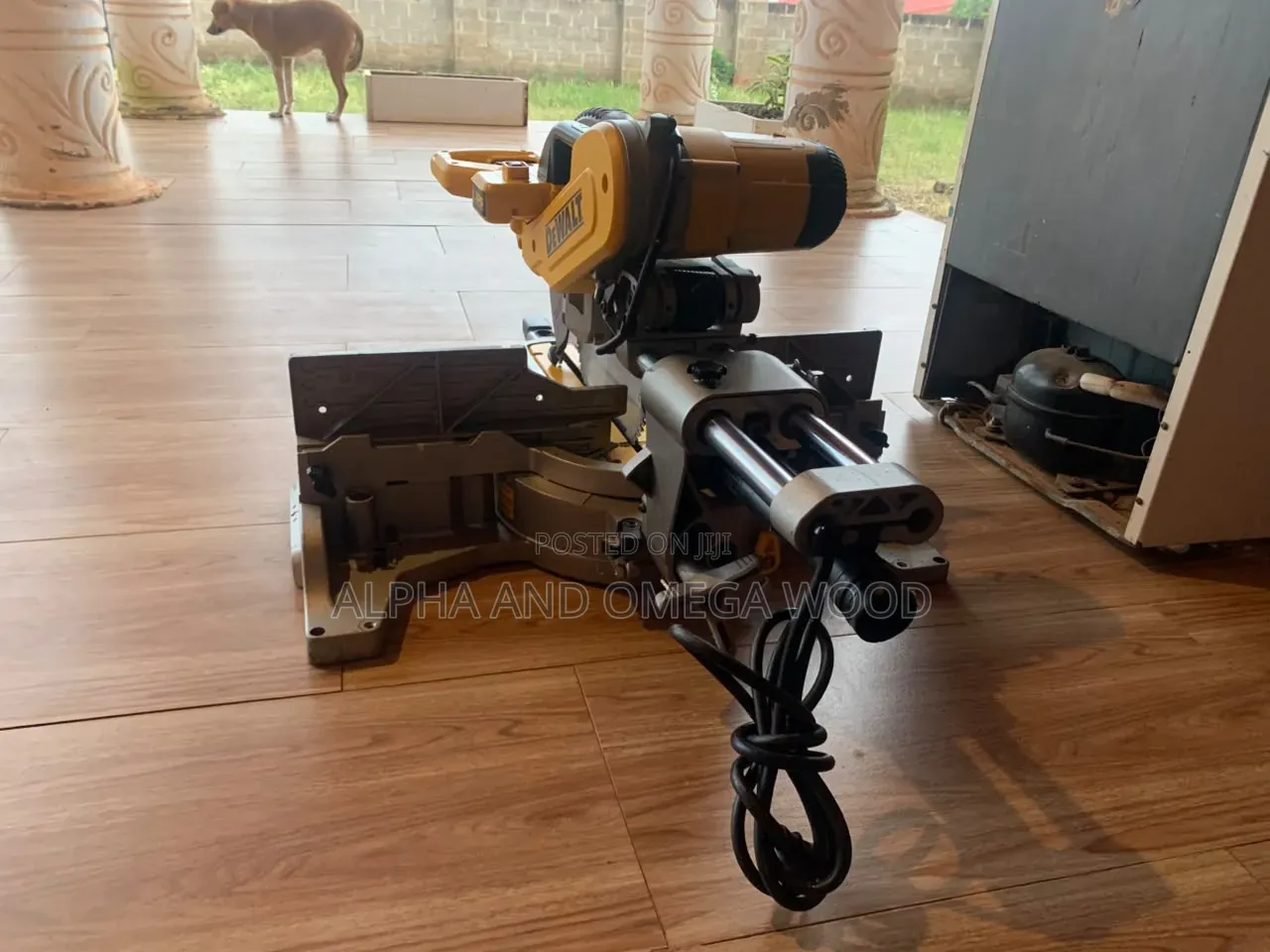 This Is Dewalt Dw718 Sliding Miter Saw From Usa, It a Double Bevel