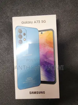 New Samsung Galaxy A73 5G 256 GB Black