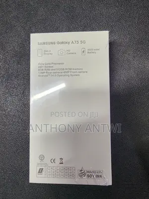 New Samsung Galaxy A73 5G 256 GB Black
