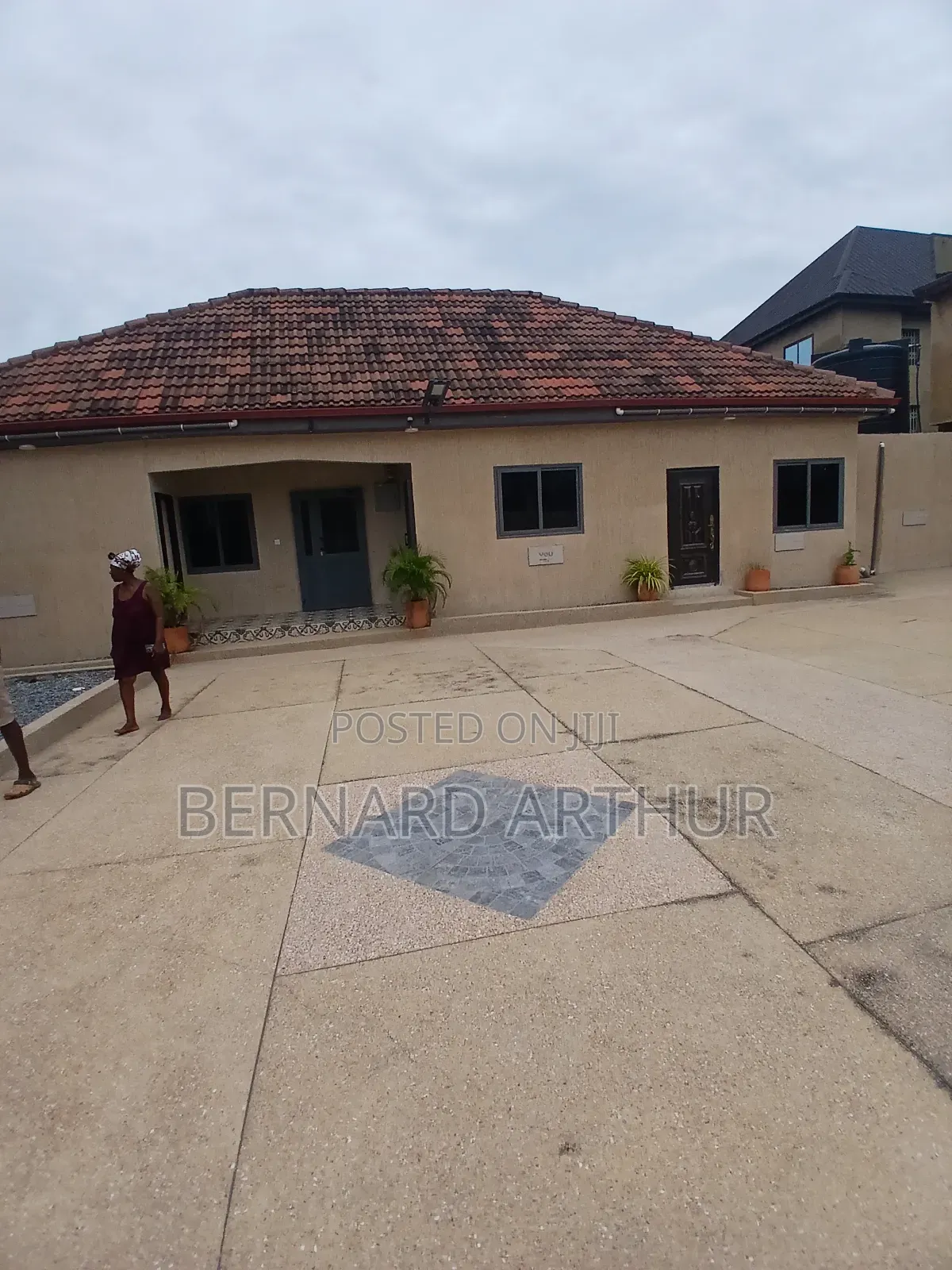 Furnished 1bdrm Apartment in Bernard Agency, Amasaman for rent