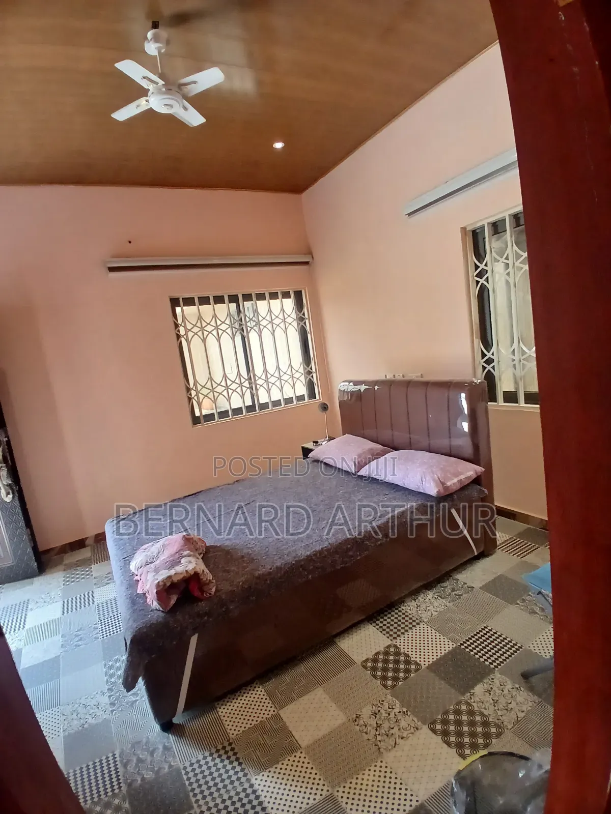 Furnished 1bdrm Apartment in Bernard Agency, Amasaman for rent