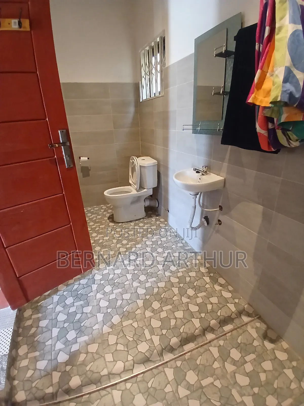 Furnished 1bdrm Apartment in Bernard Agency, Amasaman for rent