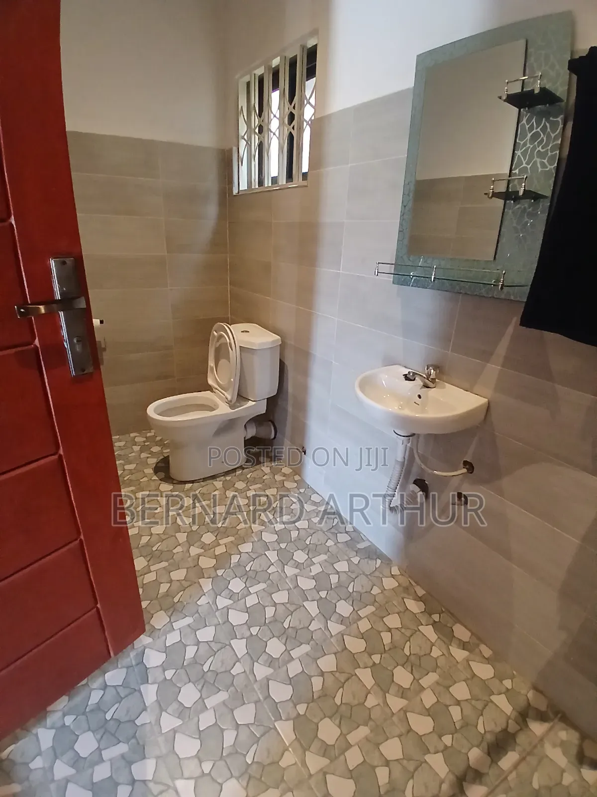 Furnished 1bdrm Apartment in Bernard Agency, Amasaman for rent