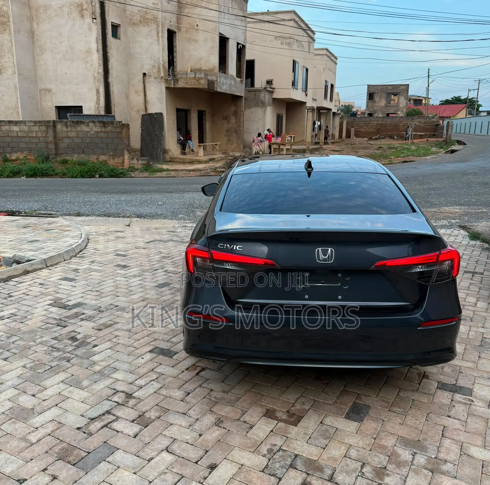 Honda Civic EX-L 2022 Black