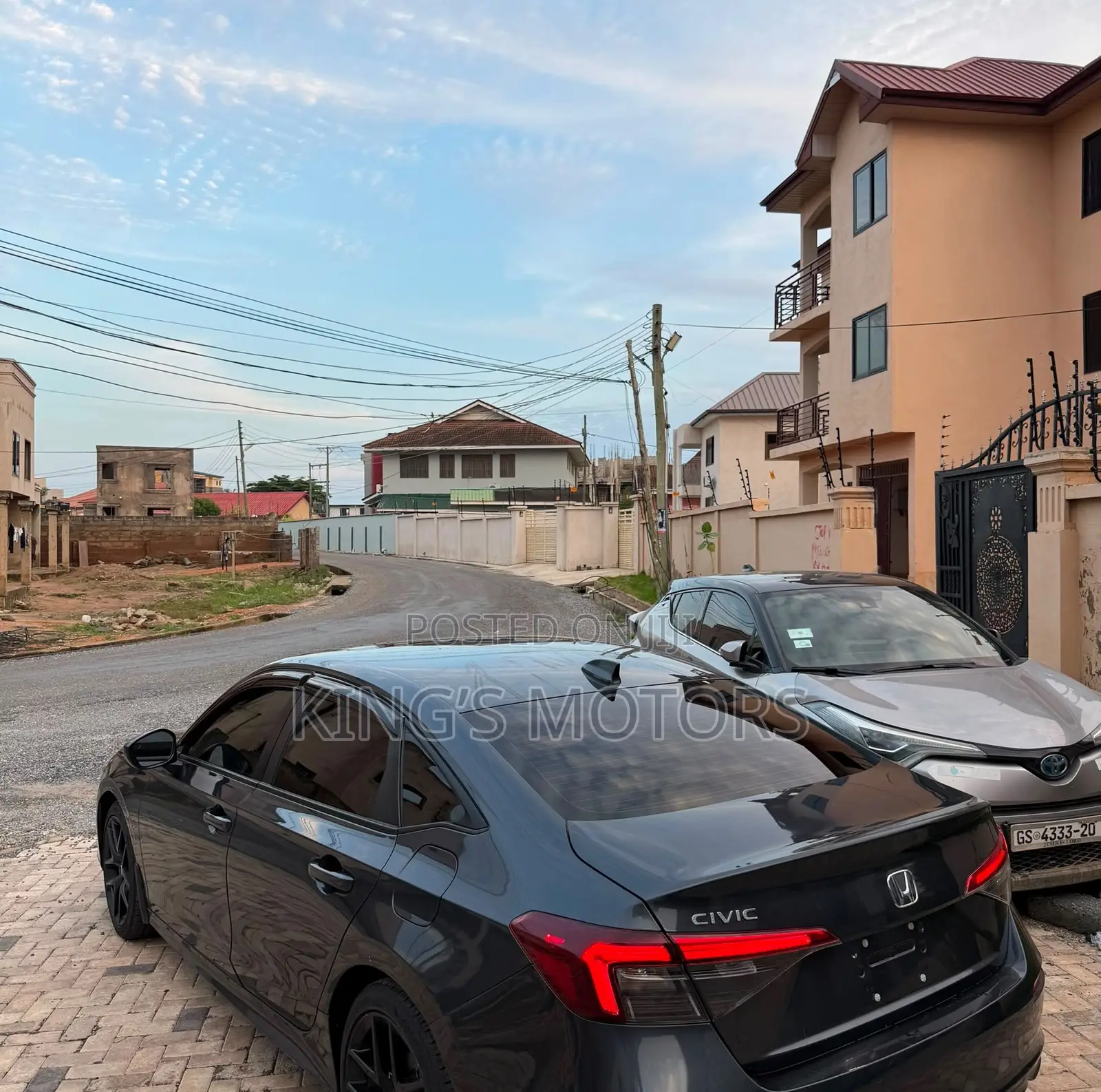 Honda Civic EX-L 2022 Black