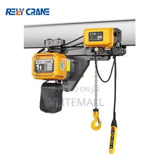5-Ton Heavy-Duty Electric Chain Hoist With a Motorized Trolley