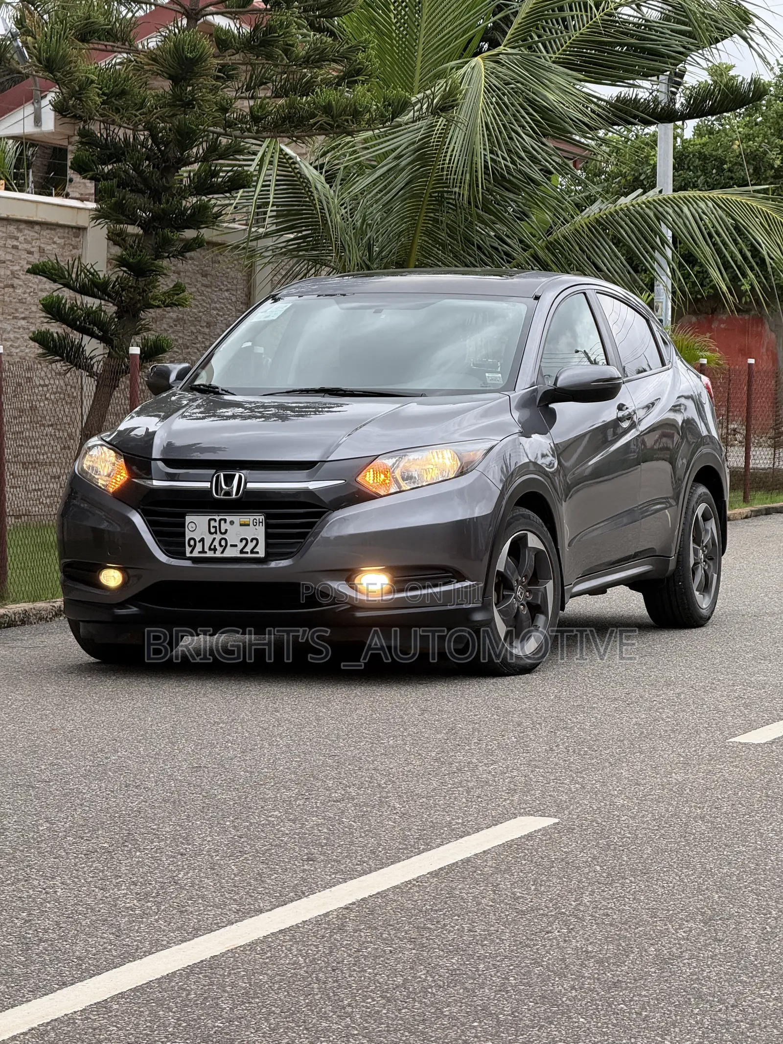 Honda HR-V EX AWD 2018 Gray