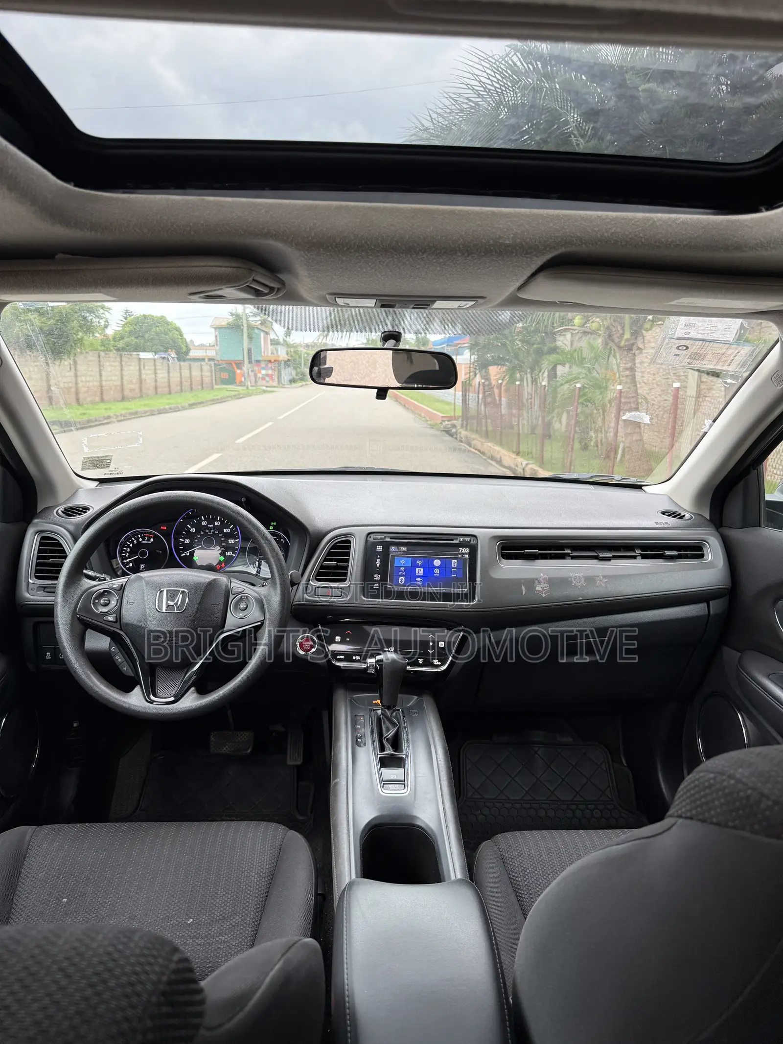 Honda HR-V EX AWD 2018 Gray