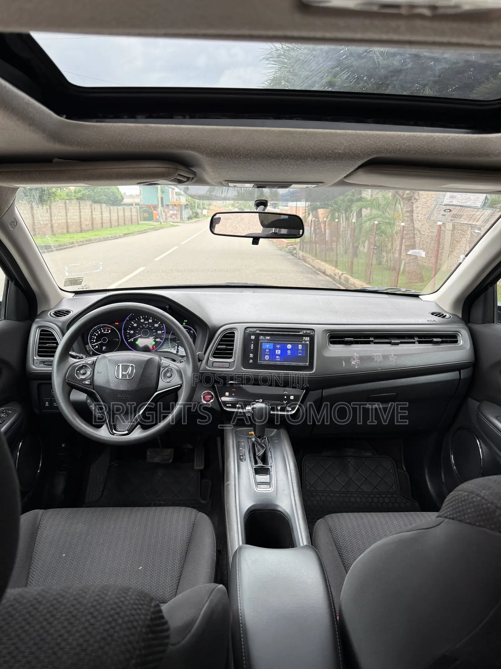 Honda HR-V EX AWD 2018 Gray