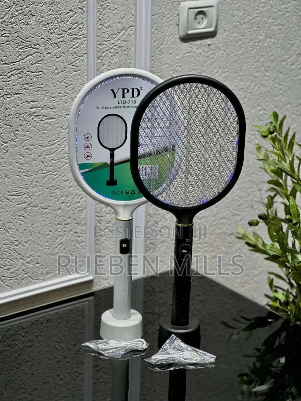 1200mah Digital Display Ypd LTD-718 Electric Mosquito Killer Bat